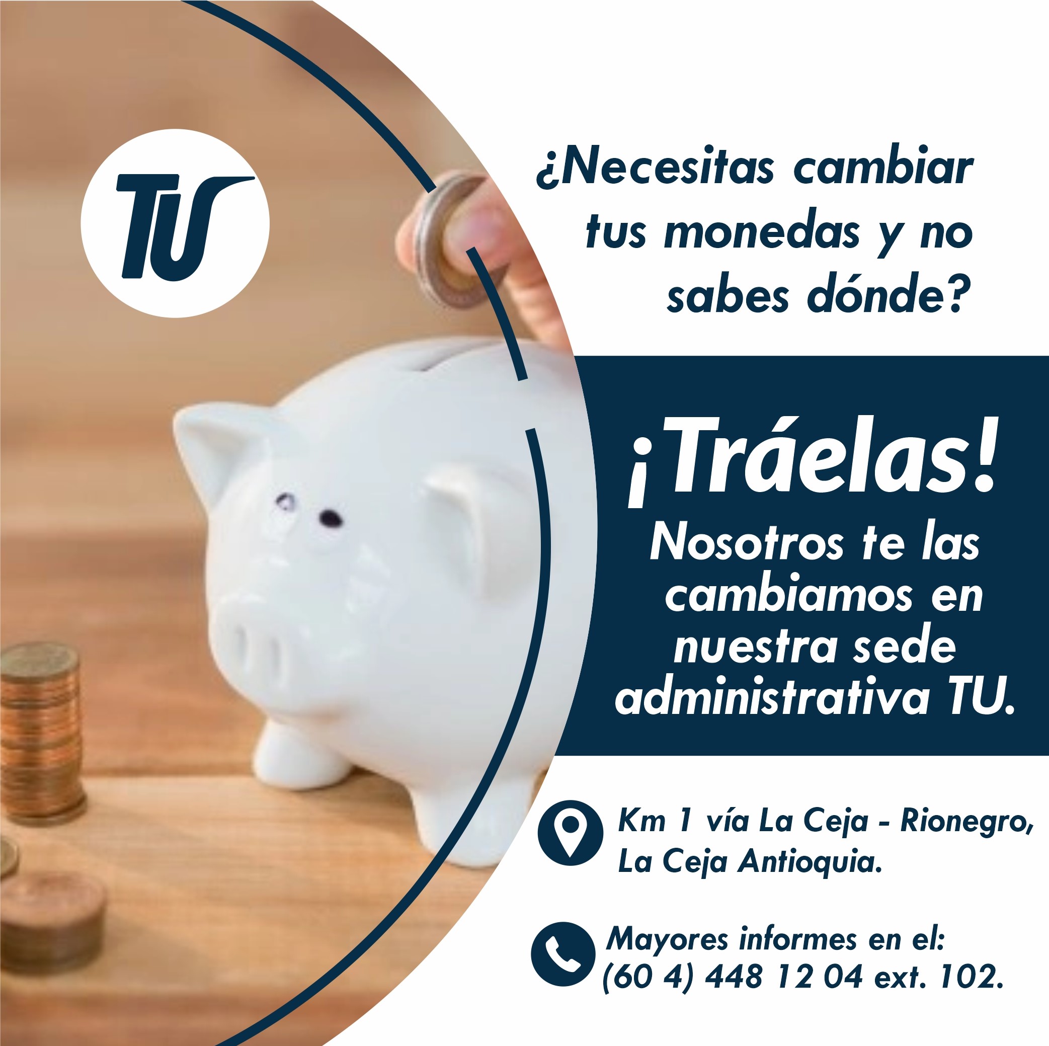 Cambiamos tus monedas